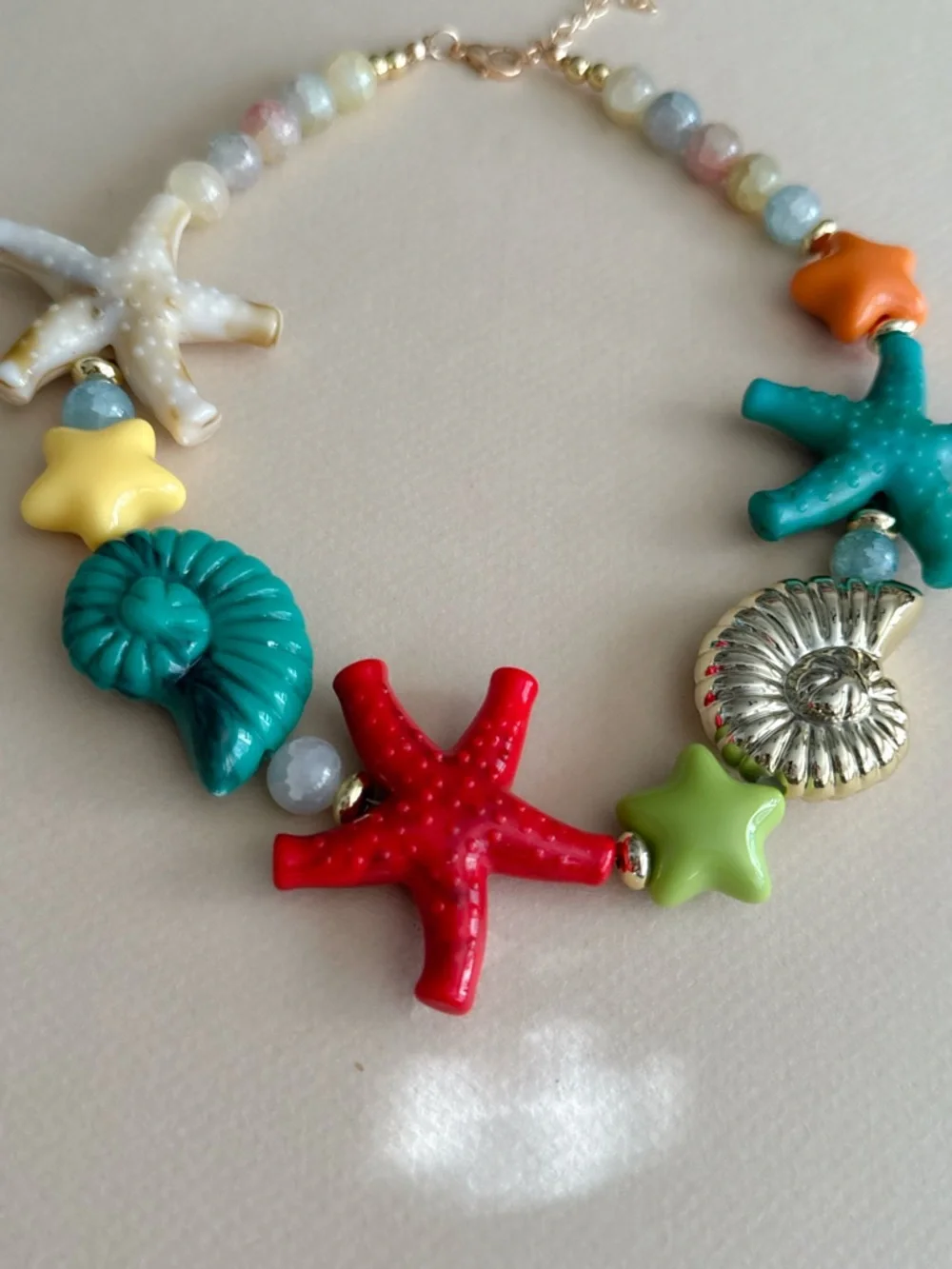Starfish necklace N2133 - Picture 7 of 9
